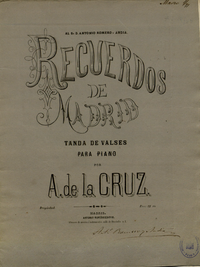 Cruz, Antonio de la (1825-1889) - 00000388400 ( Págs: 16 )