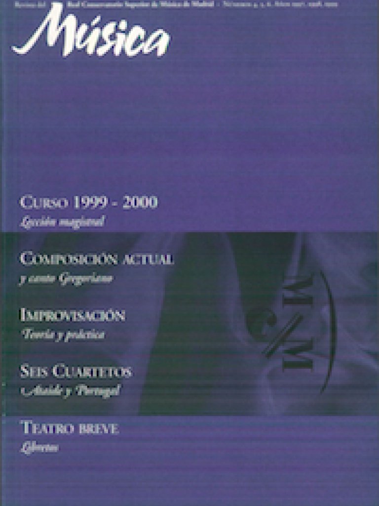 Revista Num.4, 5 y 6 RCSMM
