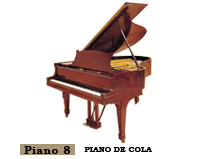 Piano 8 Piano de Cola