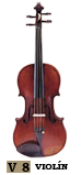 V 8 Violín