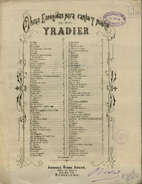 Iradier, Sebastián (1809-1865) - 00000393600 ( Págs: 6 )