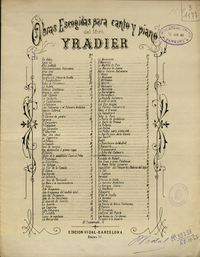 Iradier, Sebastián (1809-1865) - 00000394700 ( Págs: 8 )