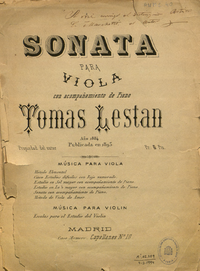 Lestán González, Tomás (1827-1908) - 00000440400 ( Págs: 16 )
