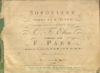 Paer, Ferdinando (1771-1839) - 00000442700 ( Págs: 85 )