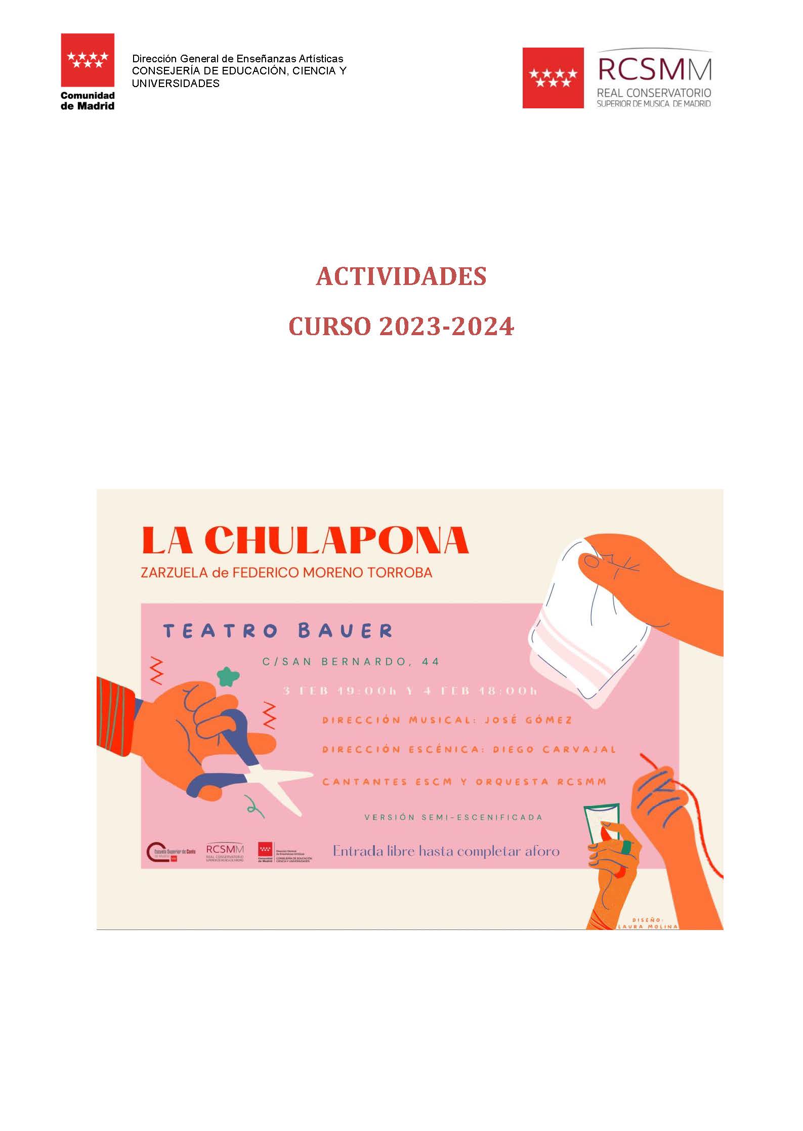 Memoria de actividades. Curso 2023-2024