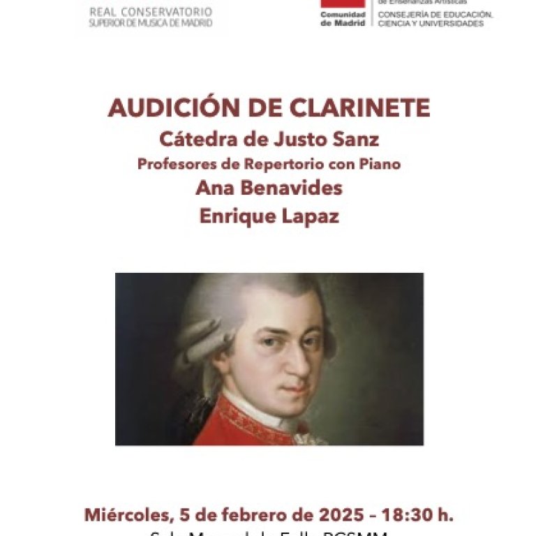 Audición de Clarinete