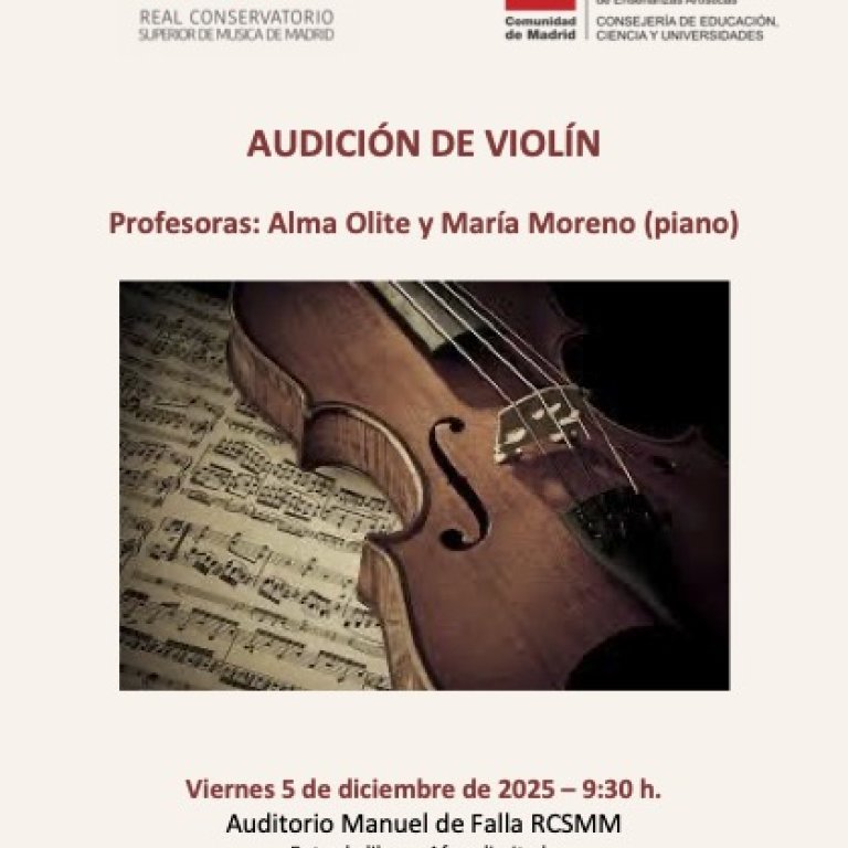 Audición de Violín