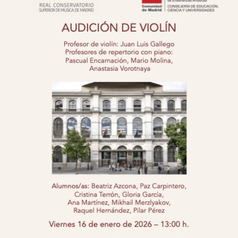 Audición de Violín